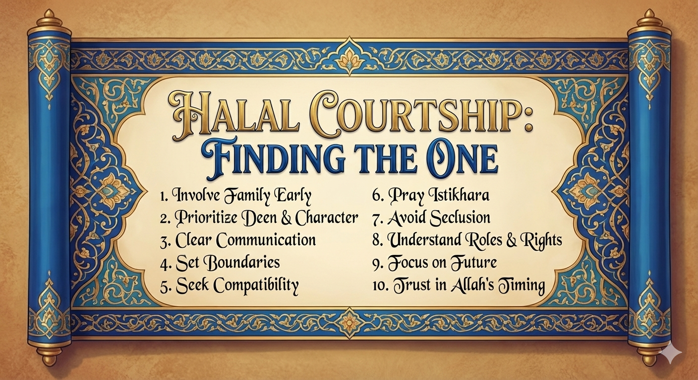 Halal Courtship: Finding the One